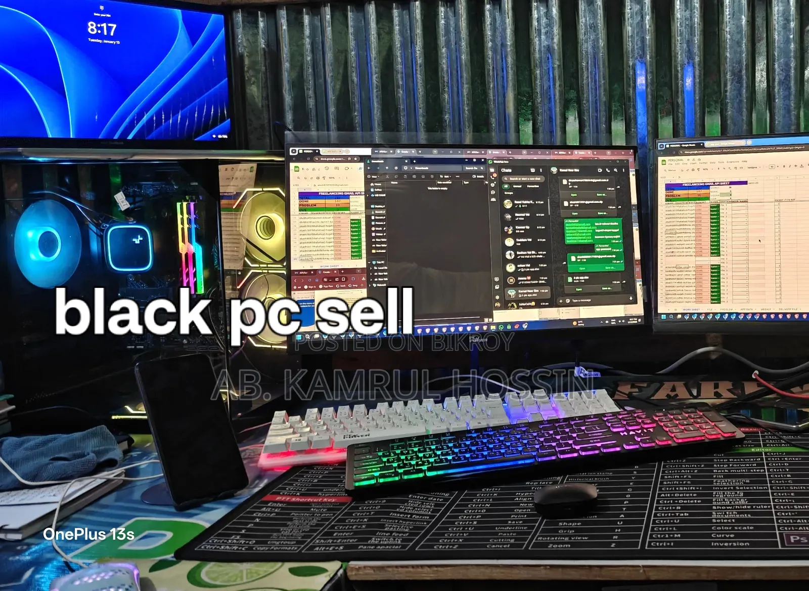 Desktop Computer 16GB AMD Ryzen 5 SSD 512GB