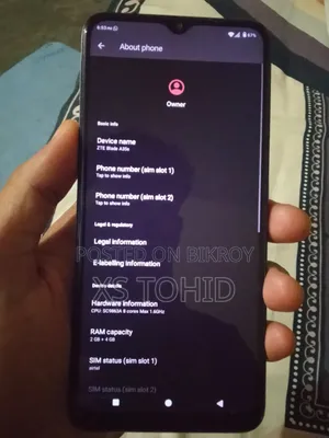 ZTE Blade A35 64 GB Silver