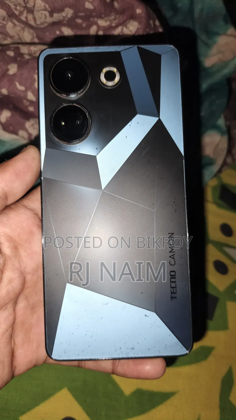 টেকনো ক্যামন ২০ প্রো ২৫৬ জিবি ব্ল্যাক