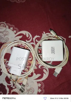 Original Charging Adapter and Cable