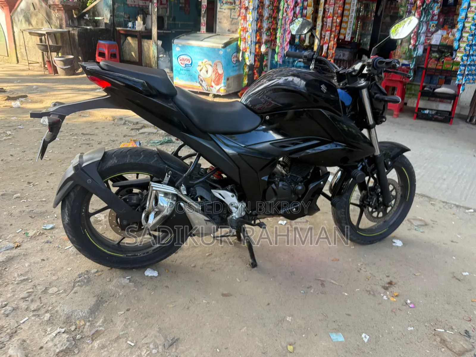 Suzuki Gixxer 2024 Black