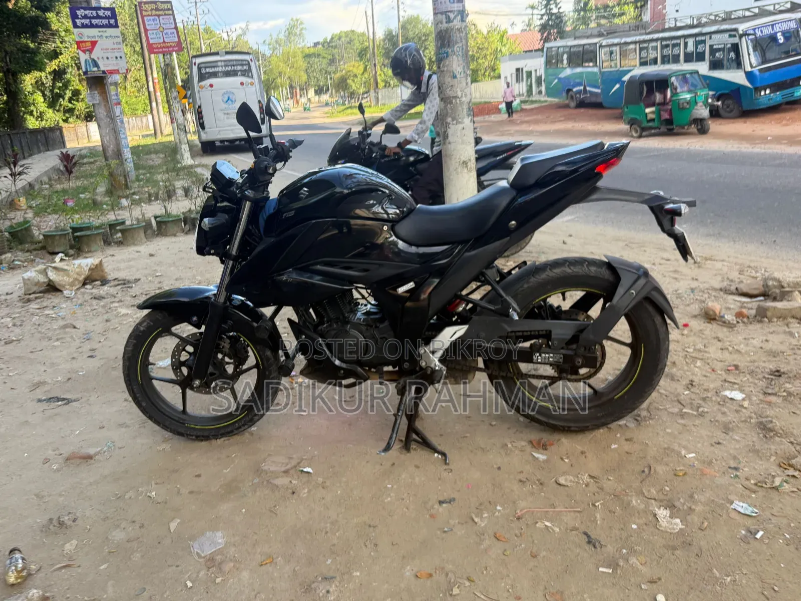 Suzuki Gixxer 2024 Black