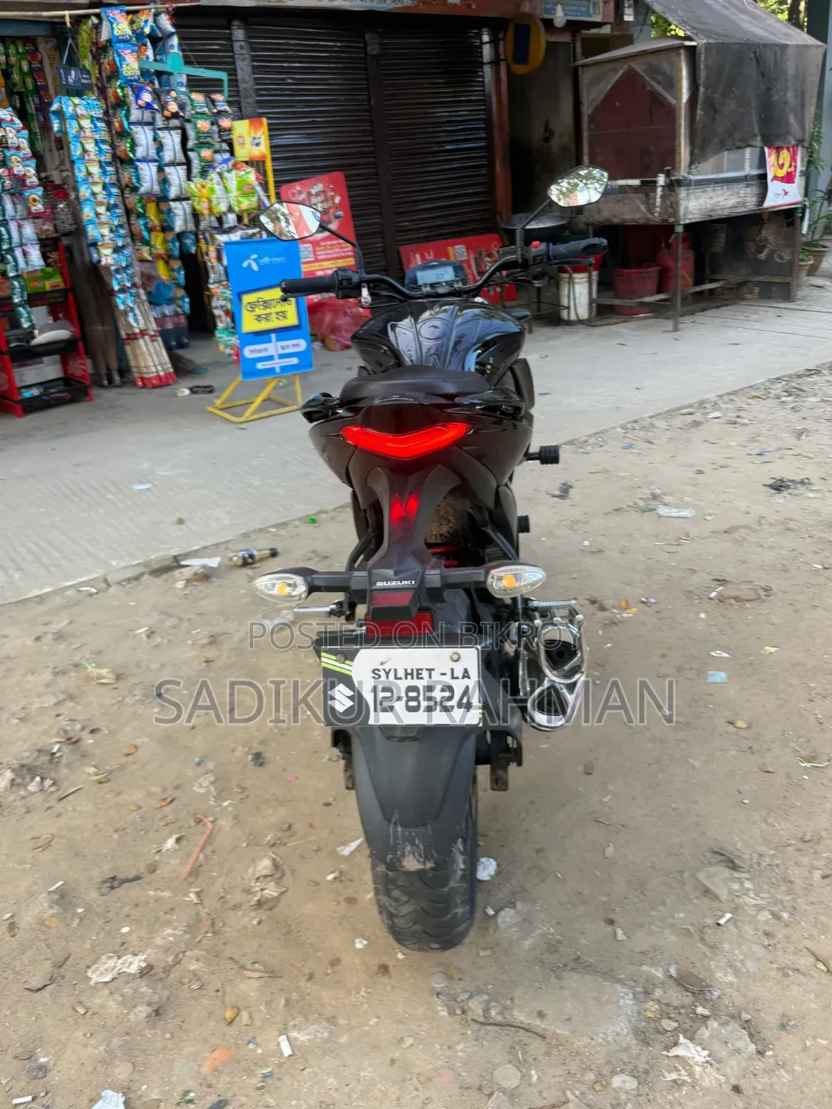 Suzuki Gixxer 2024 Black