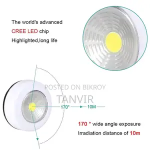 Closets Furniture Bedroom Bedside Hand Press LED Night Lamps