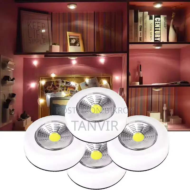 Closets Furniture Bedroom Bedside Hand Press LED Night Lamps