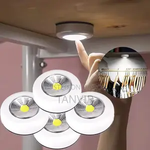 Closets Furniture Bedroom Bedside Hand Press LED Night Lamps
