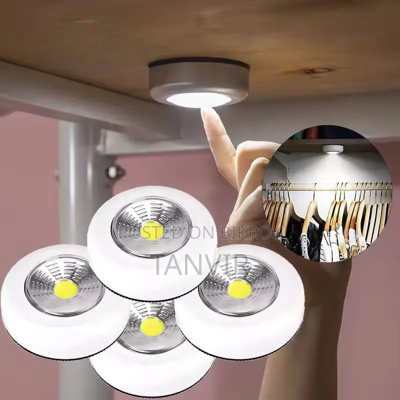 Closets Furniture Bedroom Bedside Hand Press LED Night Lamps