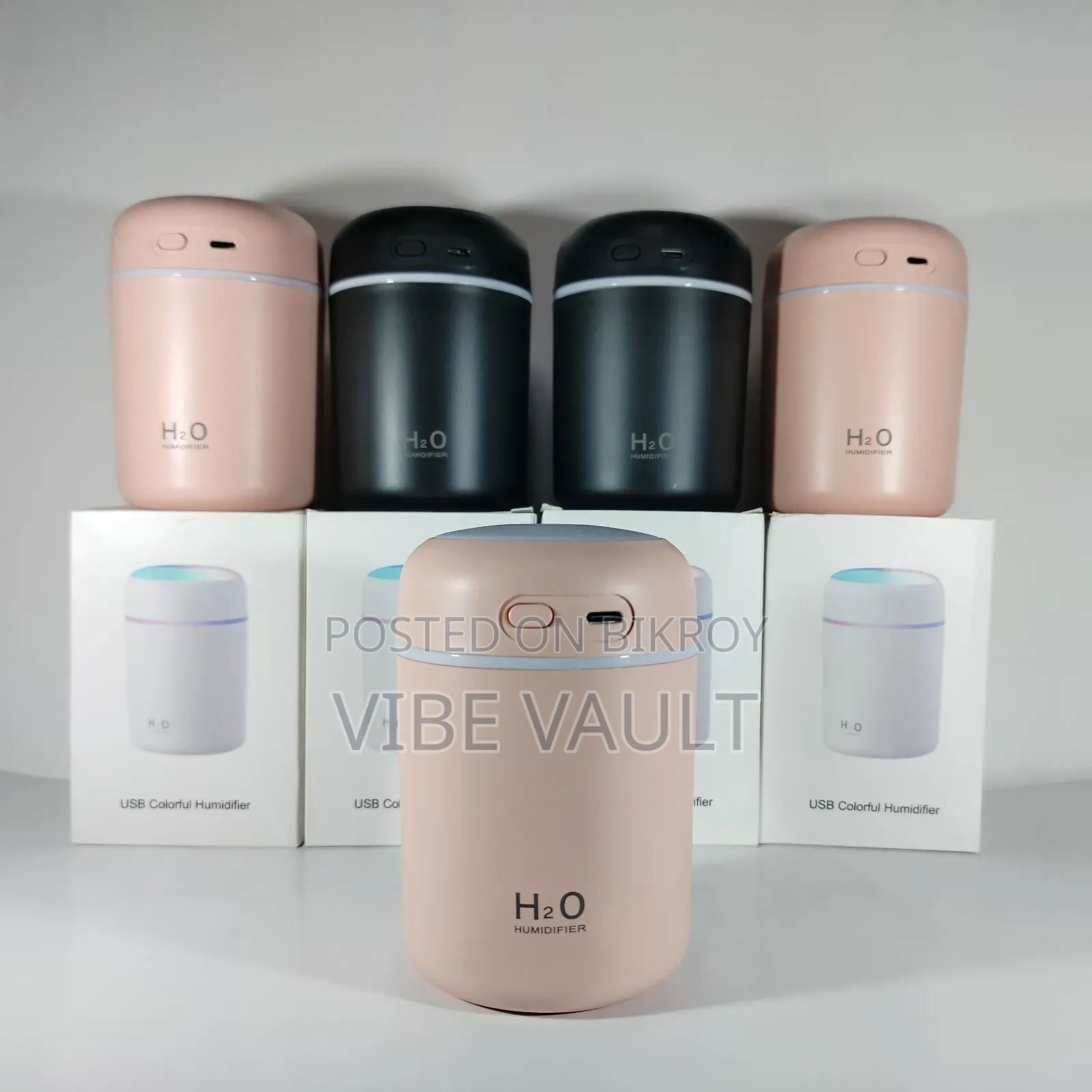 Ultrasonic USB Humidifier With RGB Lights