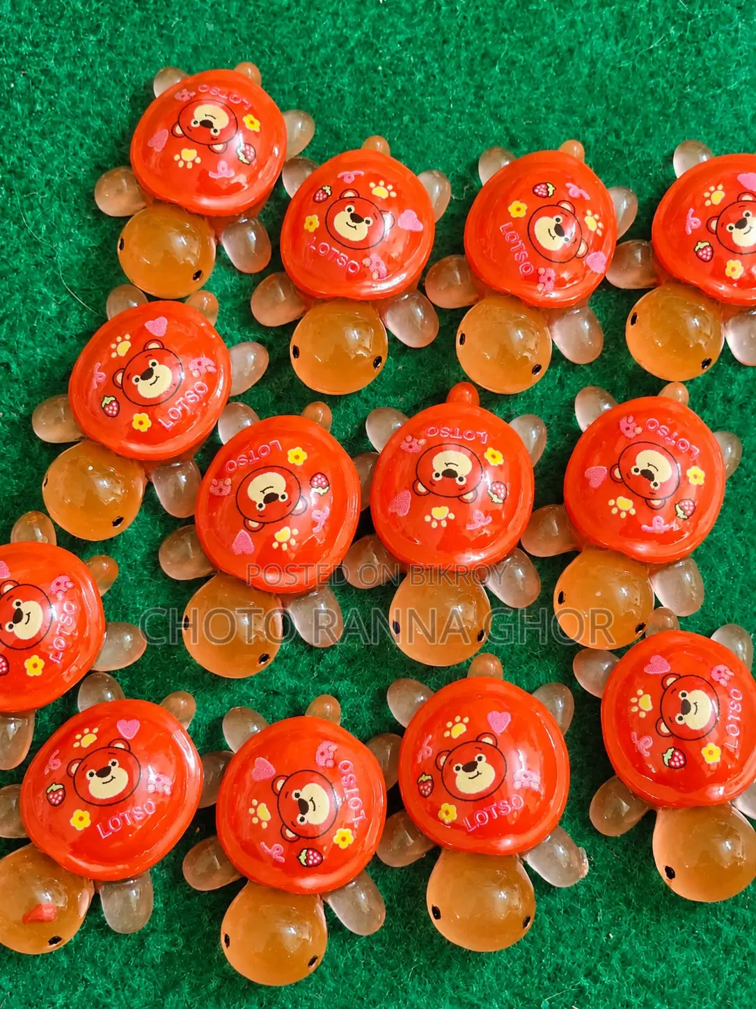 কিউট সবুজ কচ্ছপ খেলনা | Cute Green Turtle Mini Toy