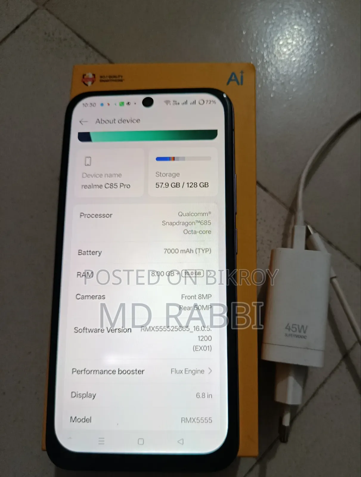 Realme C85 Pro 128 GB Purple