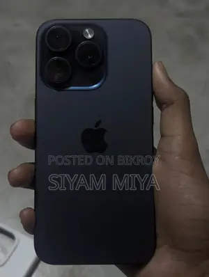 অ্যাপল আইফোন ১৫ প্রো ১২৮ জিবি ব্লু