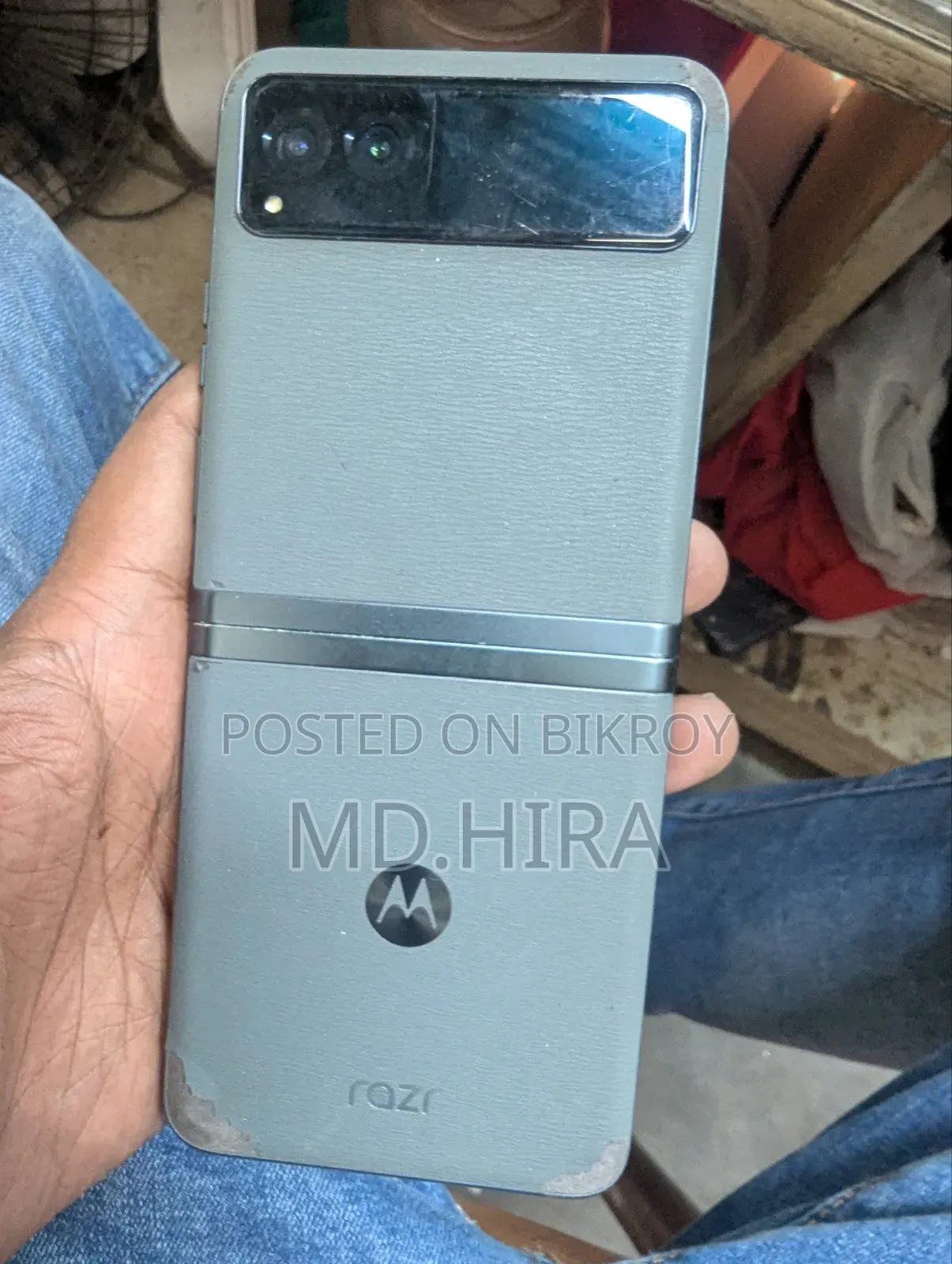 Motorola Razr 40s 256 GB Blue