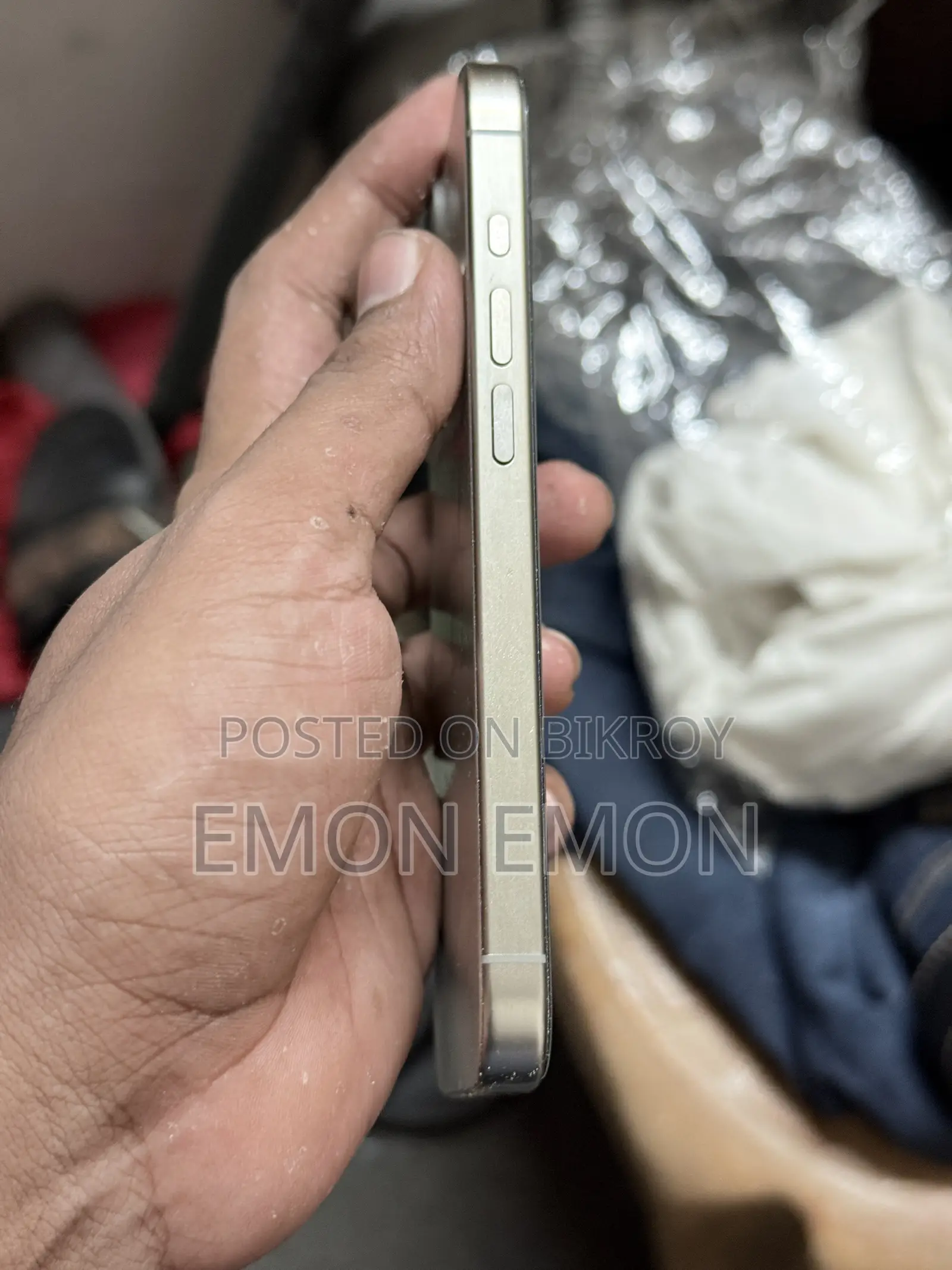 অ্যাপল আইফোন ১৫ প্রো ২৫৬ জিবি সিলভার