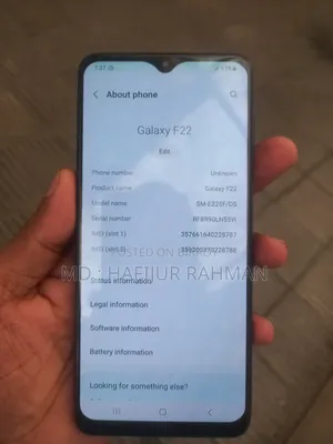 Samsung Galaxy F22 128 GB Black
