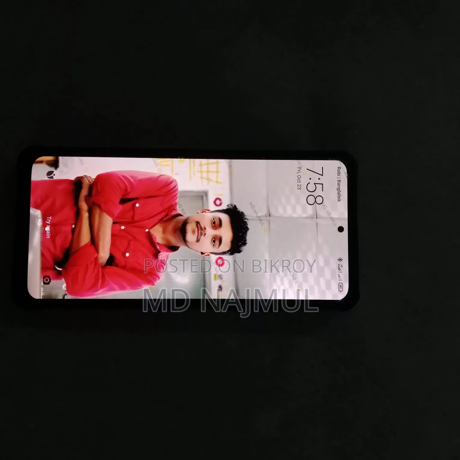 শাওমি রেডমি নোট ১০ প্রো ম্যাক্স ১২৮ জিবি পার্পল