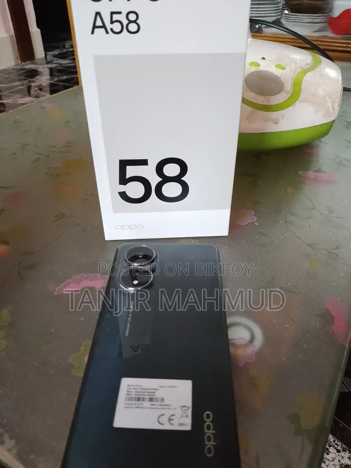Oppo A58 128 GB Black