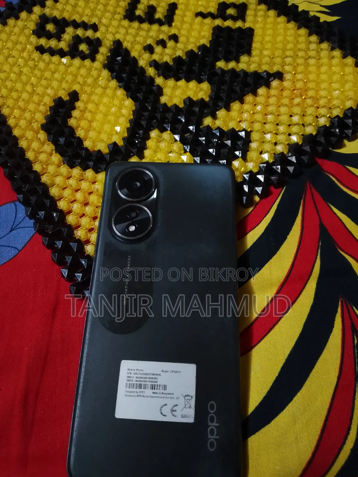 Oppo A58 128 GB Black