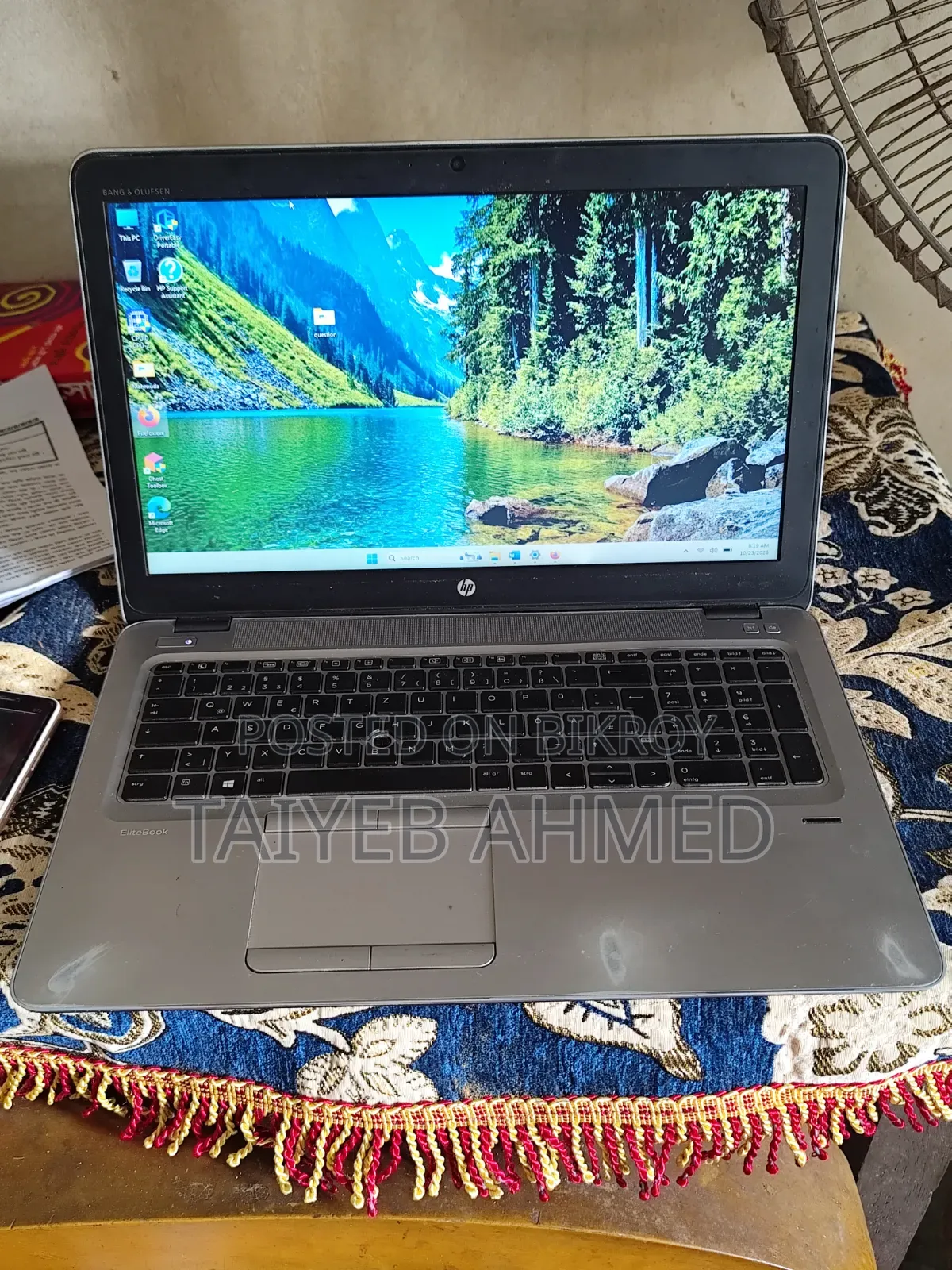 ল্যাপটপ HP EliteBook 850 G3 8GB Intel Core i5 SSD 256GB