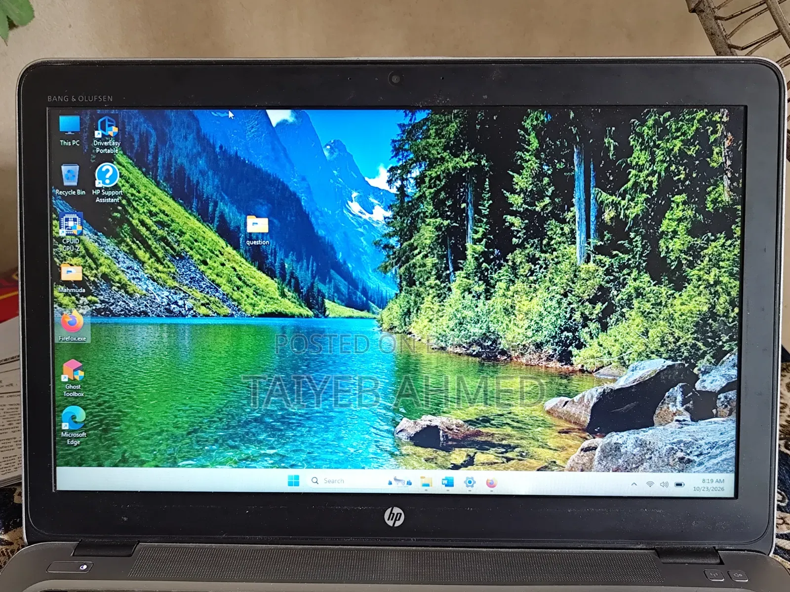 ল্যাপটপ HP EliteBook 850 G3 8GB Intel Core i5 SSD 256GB