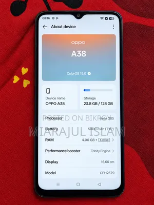 Oppo A38 128 GB Orange