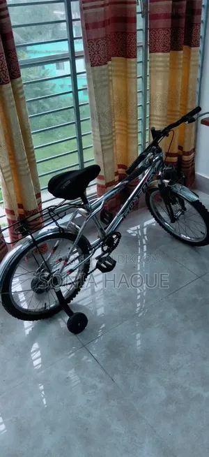 This children's bicycle from Bosila Mohammadpur will be sold