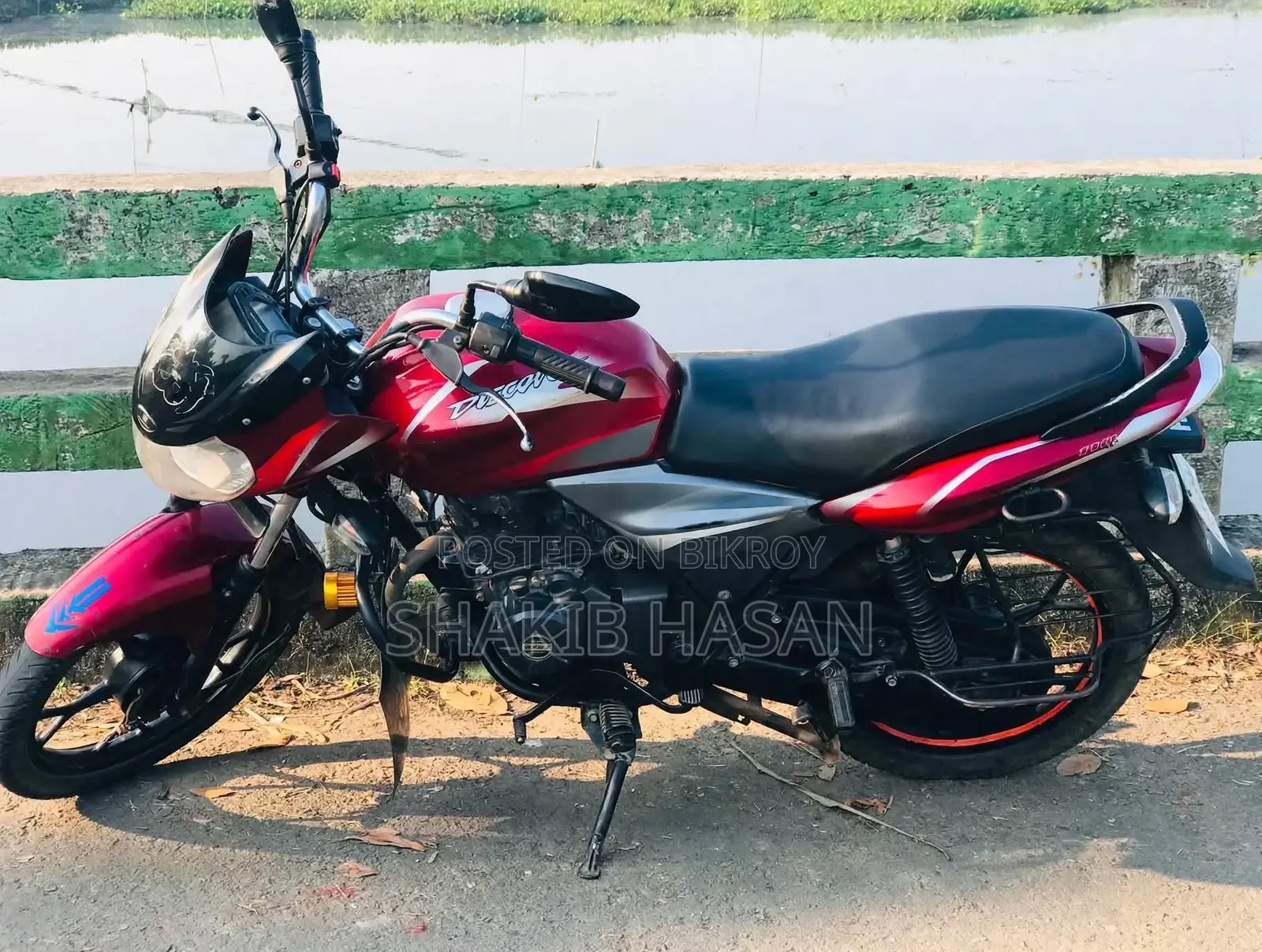 বাজাজ ডিসকভার ১১০ ২০২০ লাল
