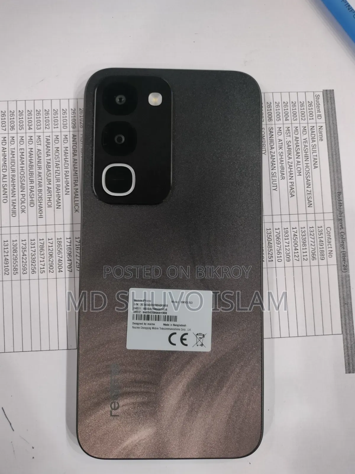 New Realme C100 128 GB Black