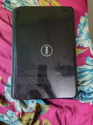 ল্যাপটপ ডেল ৬জিবি ইন্টেল কোর আই৫ এসএসএইচডি+এসএসডি ২৫৬জিবি