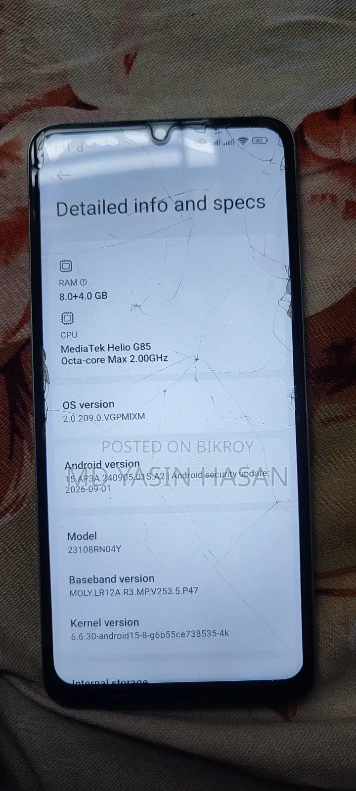 Xiaomi Redmi 13C 256 GB Blue
