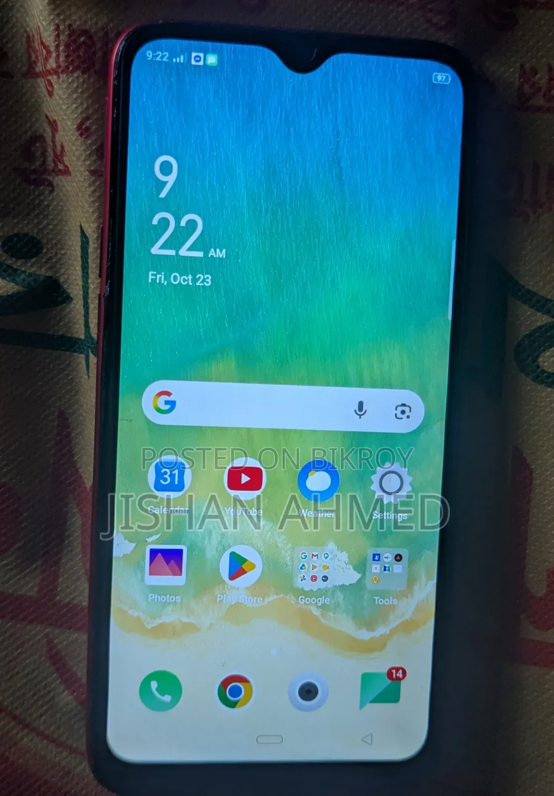 Oppo A1k 32 GB Red