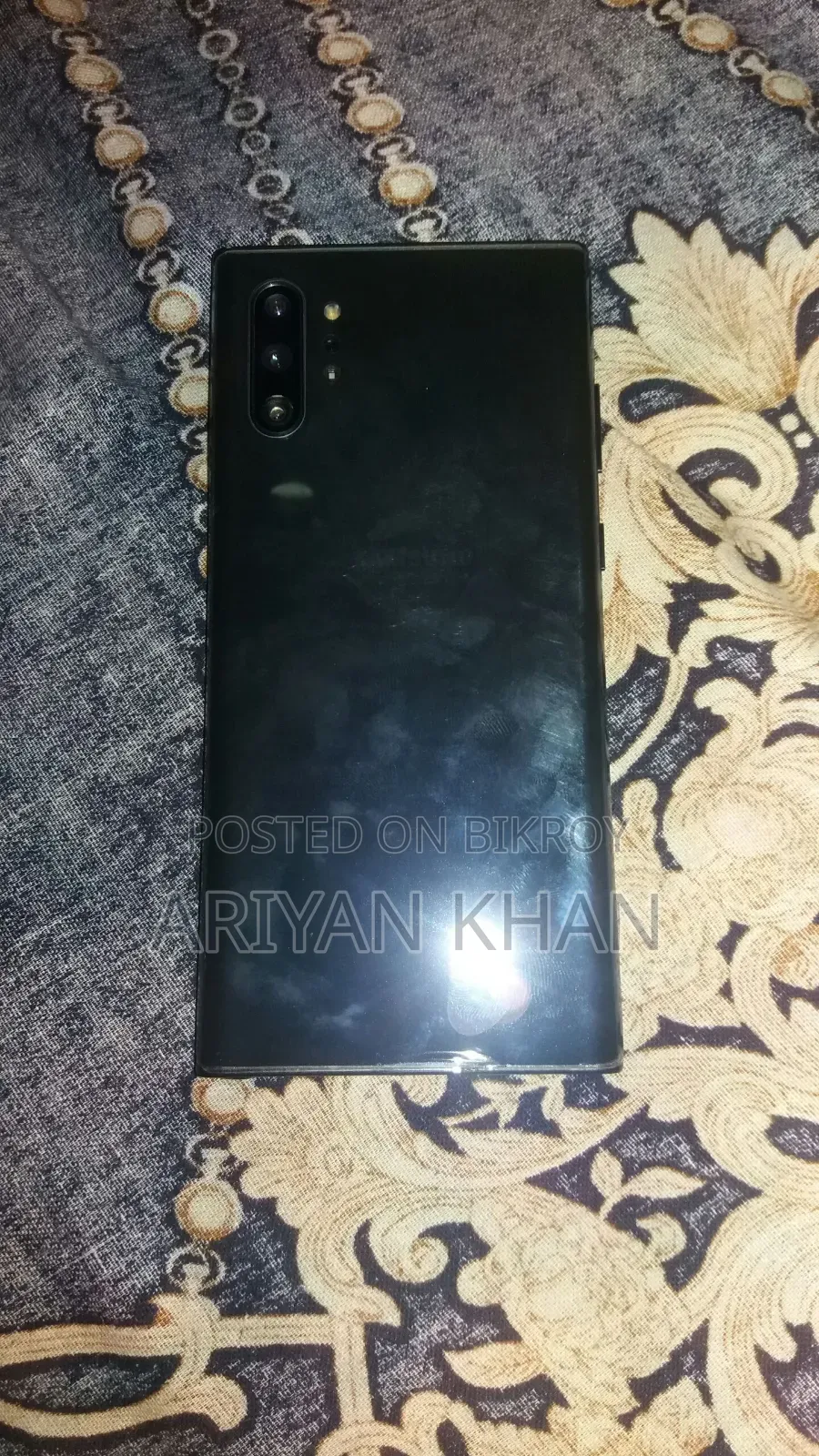 স্যামসাং গ্যালাক্সি নোট ১০ প্লাস ২৫৬ জিবি ব্ল্যাক