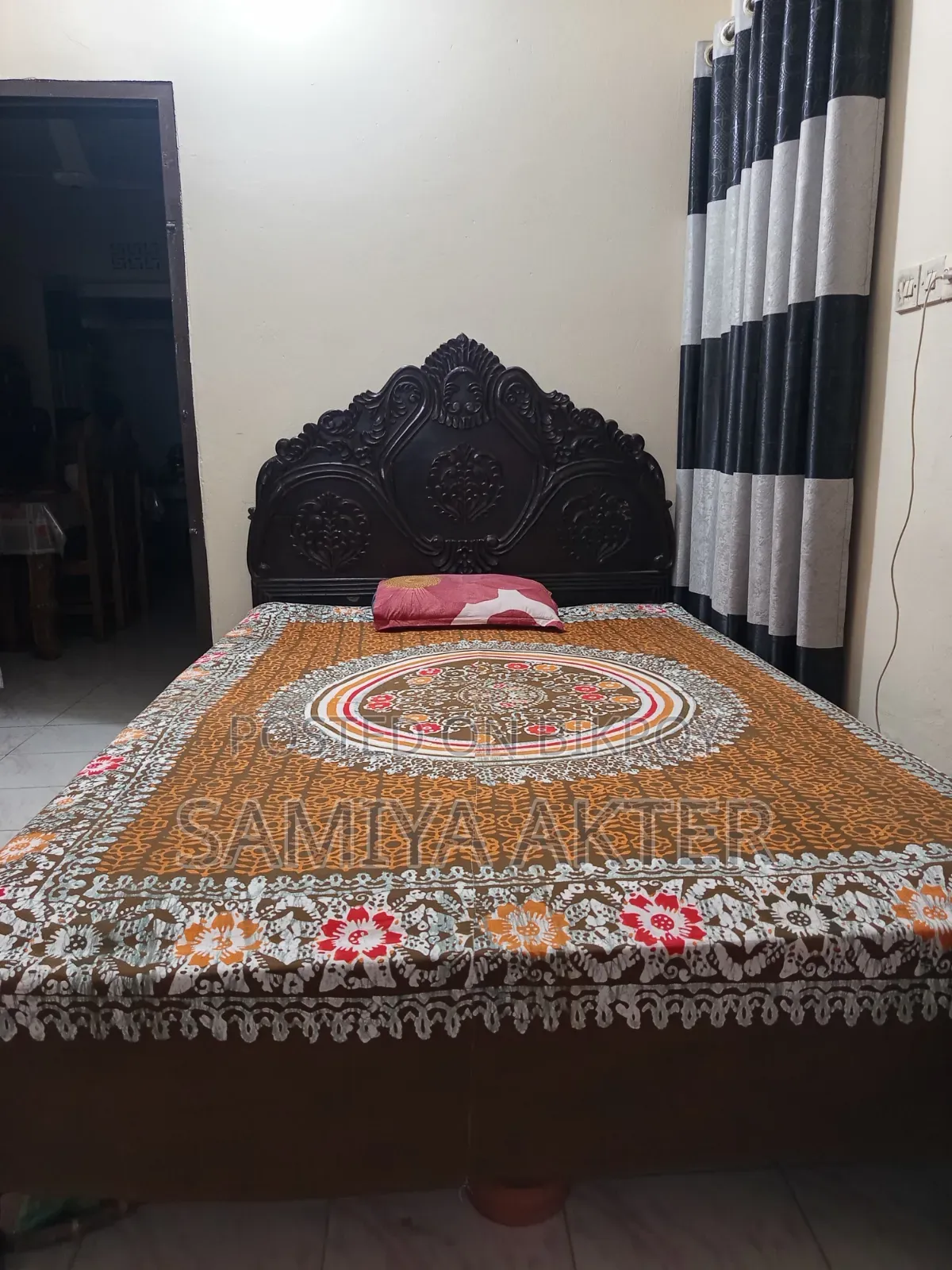সেগুন কাঠের খাট বিক্রি হবে
