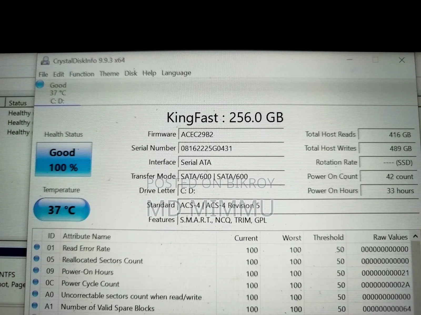 Laptop HP EliteBook 840 G3 8GB Intel Core i5 SSD 256GB