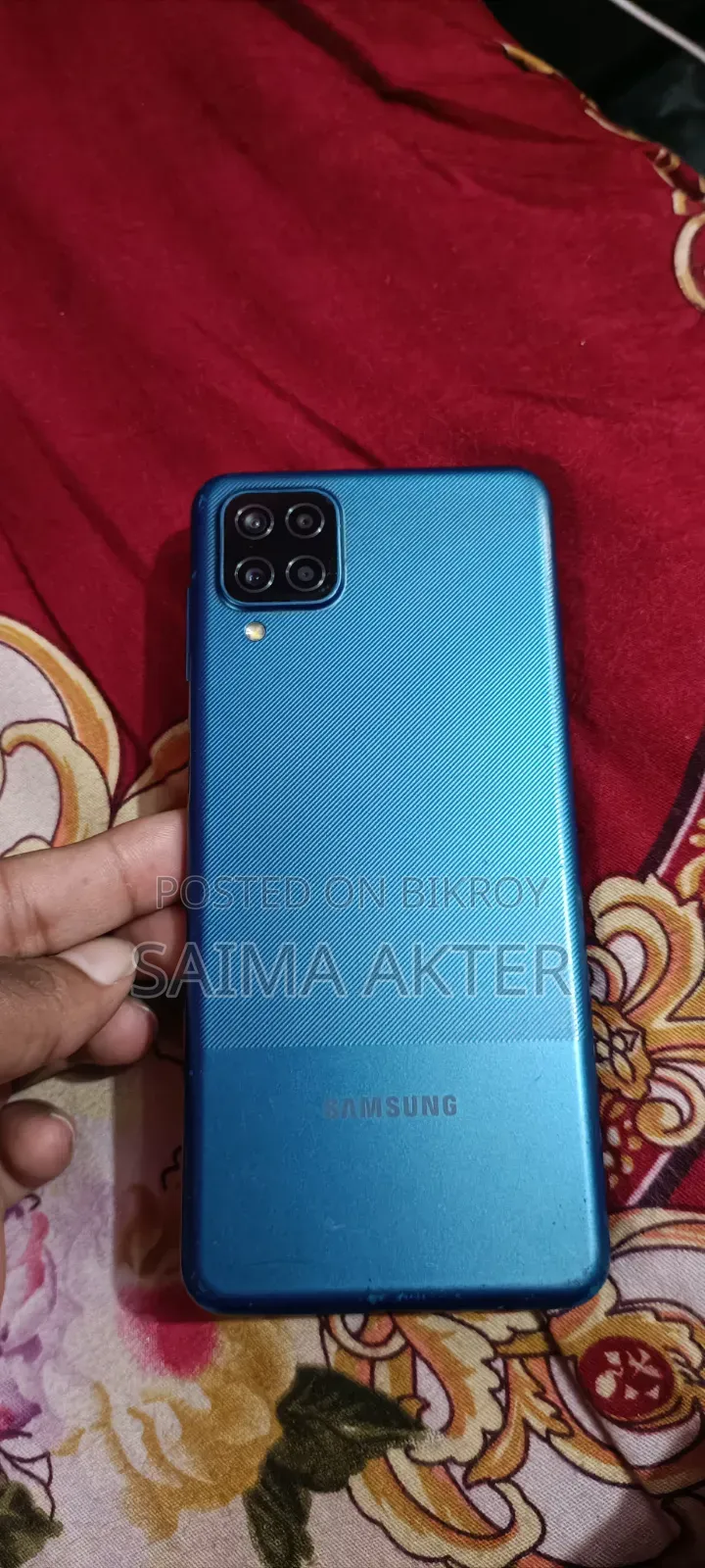 স্যামসাং গ্যালাক্সি এ১২ ১২৮ জিবি নীল