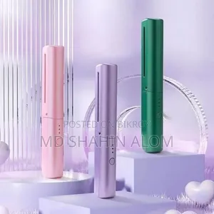 Portable Cordless Hair Straightener & Curler