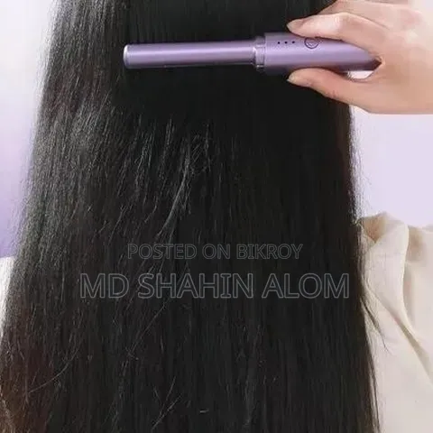 Portable Cordless Hair Straightener & Curler