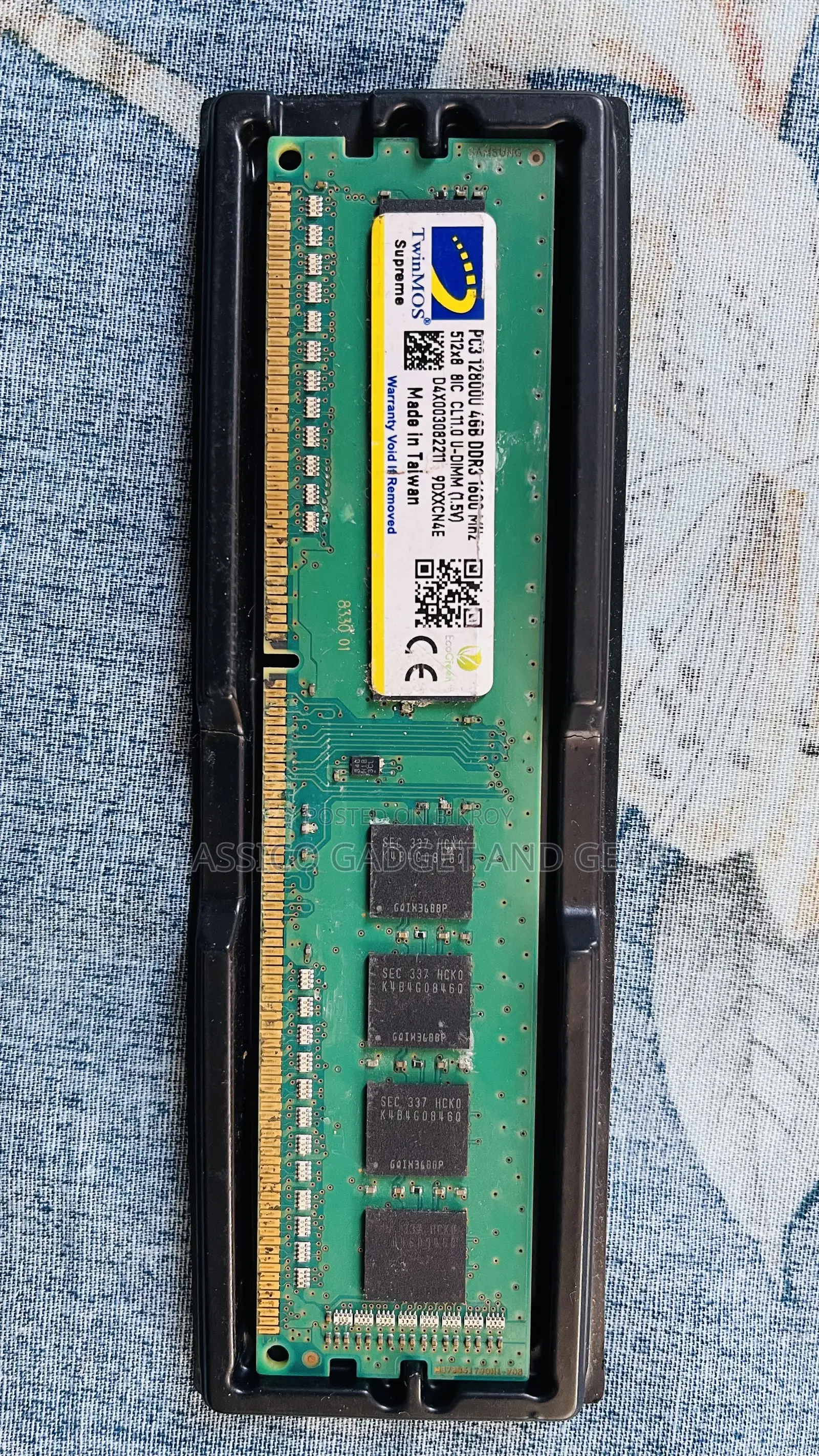 Twinmos 4GB Ddr3 1600mhz