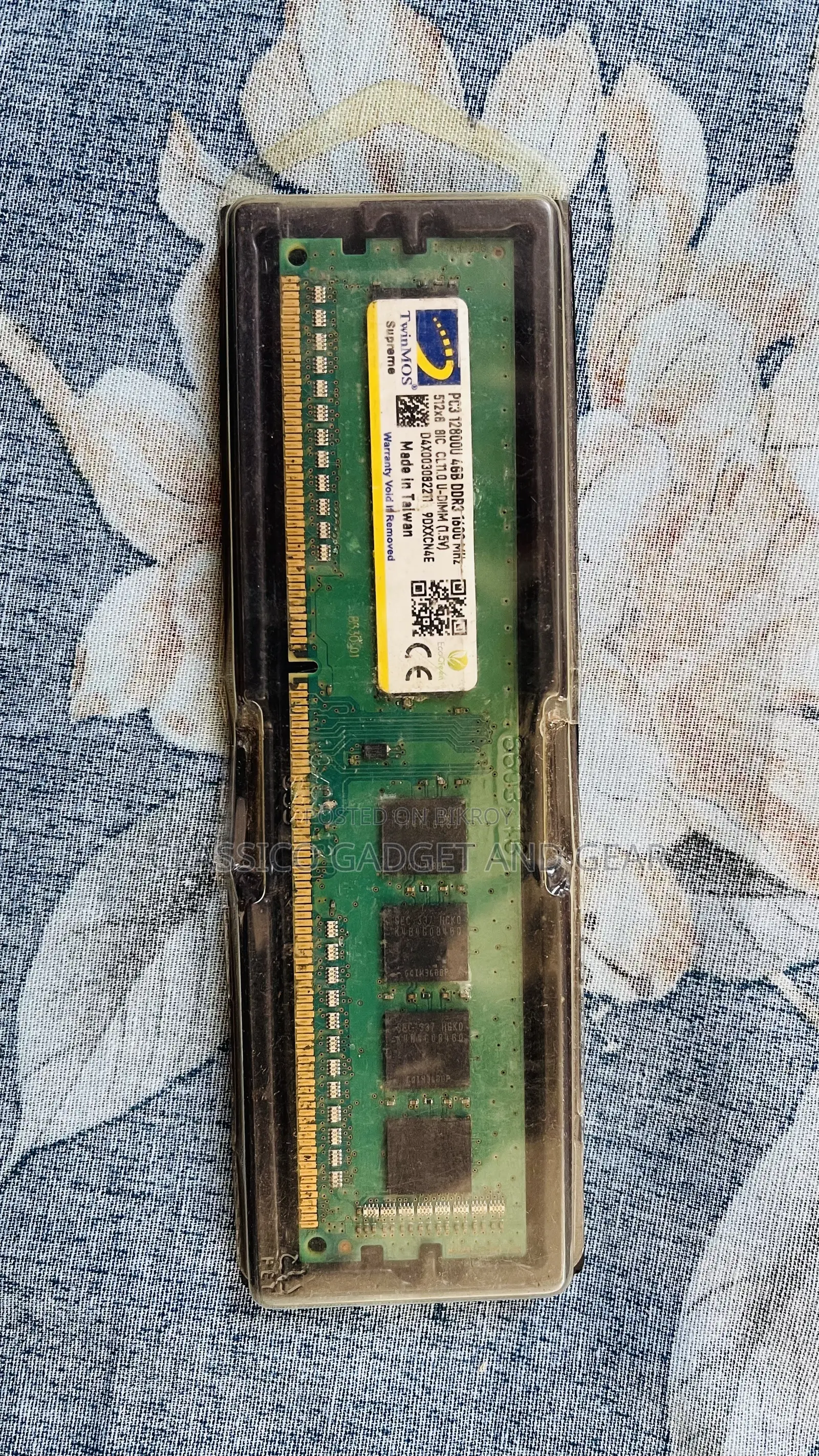 Twinmos 4GB Ddr3 1600mhz