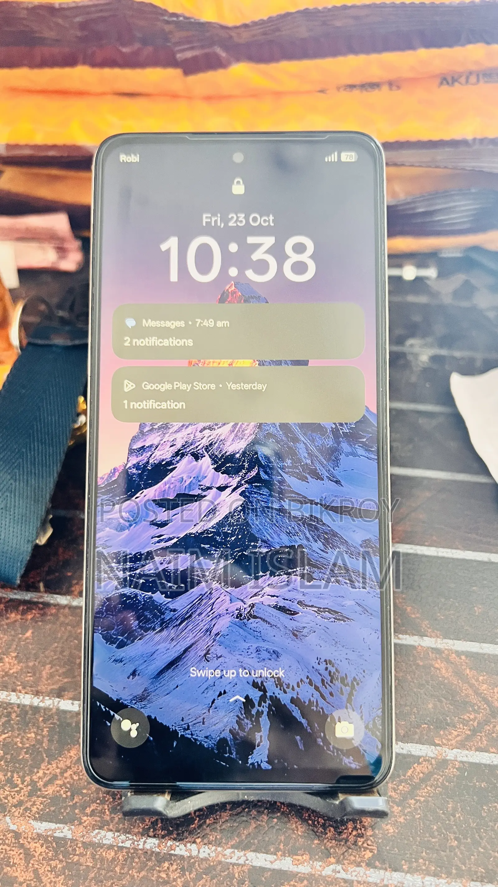 New Oppo F23 256 GB Yellow