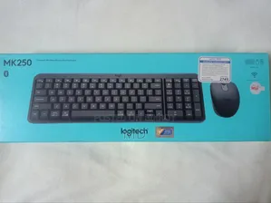 Logitech MK250 Wireless Keyboard & Mouse Combo