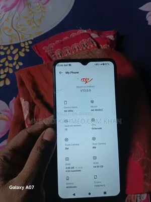 আইটেল এ০৫এস ৩২ জিবি ব্ল্যাক
