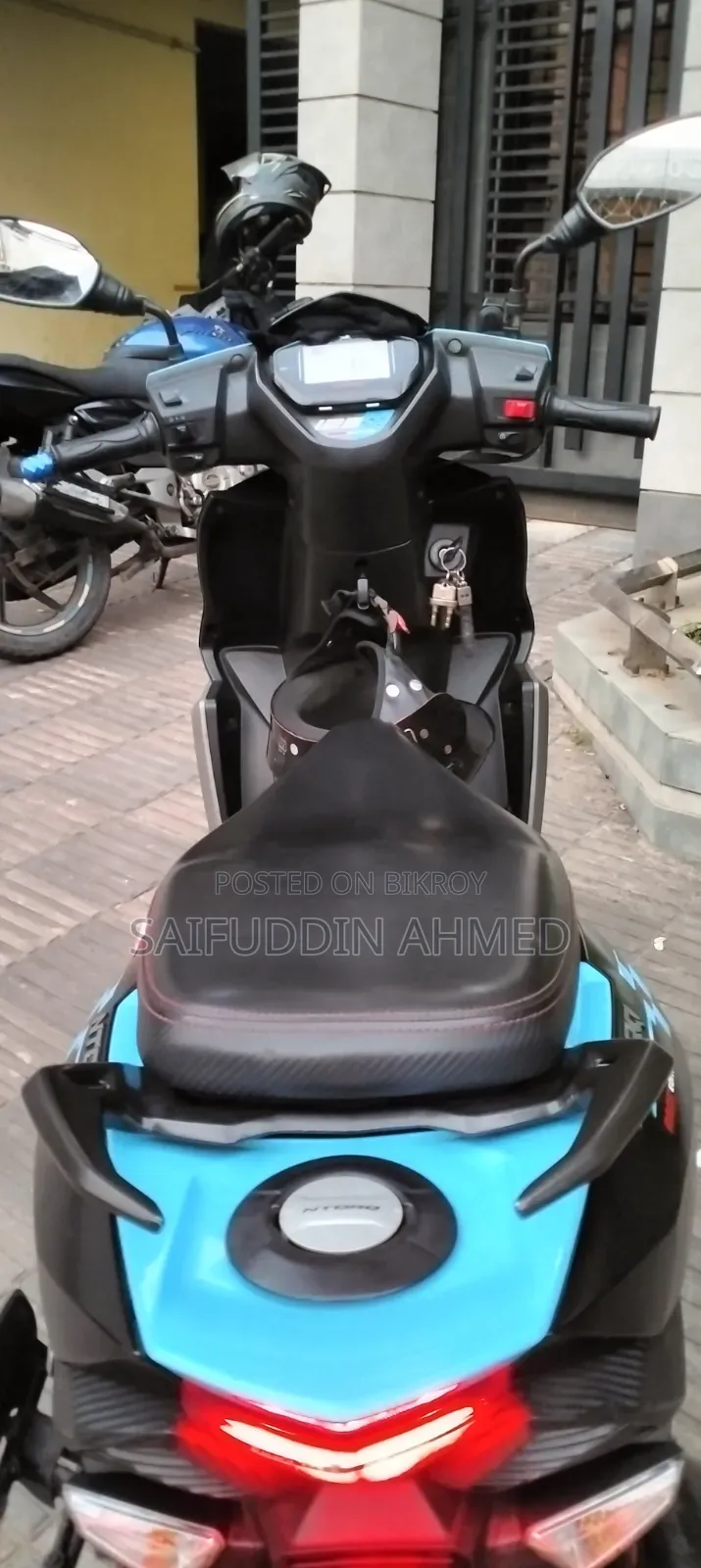 টিভিএস এনটর্ক ১২৫ ২০২৩ নীল