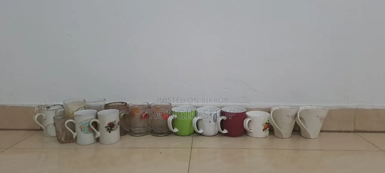 Glass Mug Plate Light Set