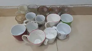 Glass Mug Plate Light Set