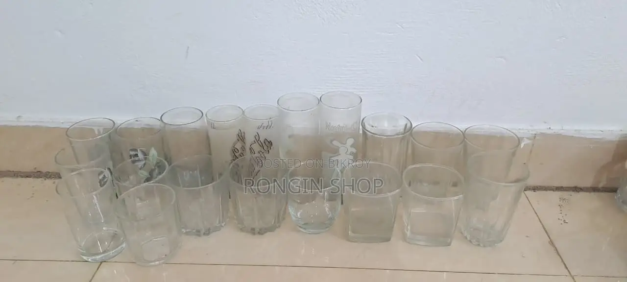 Glass Mug Plate Light Set
