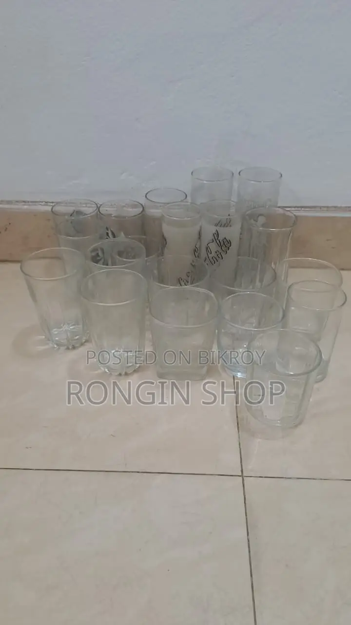Glass Mug Plate Light Set