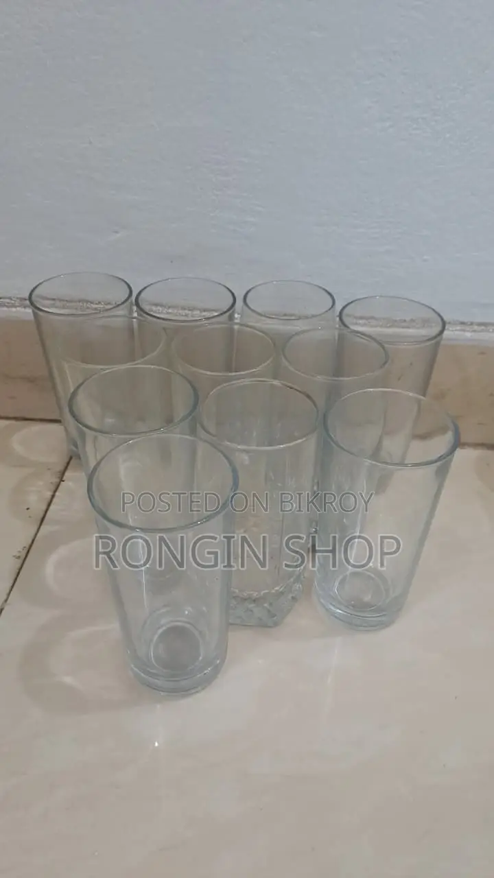 Glass Mug Plate Light Set