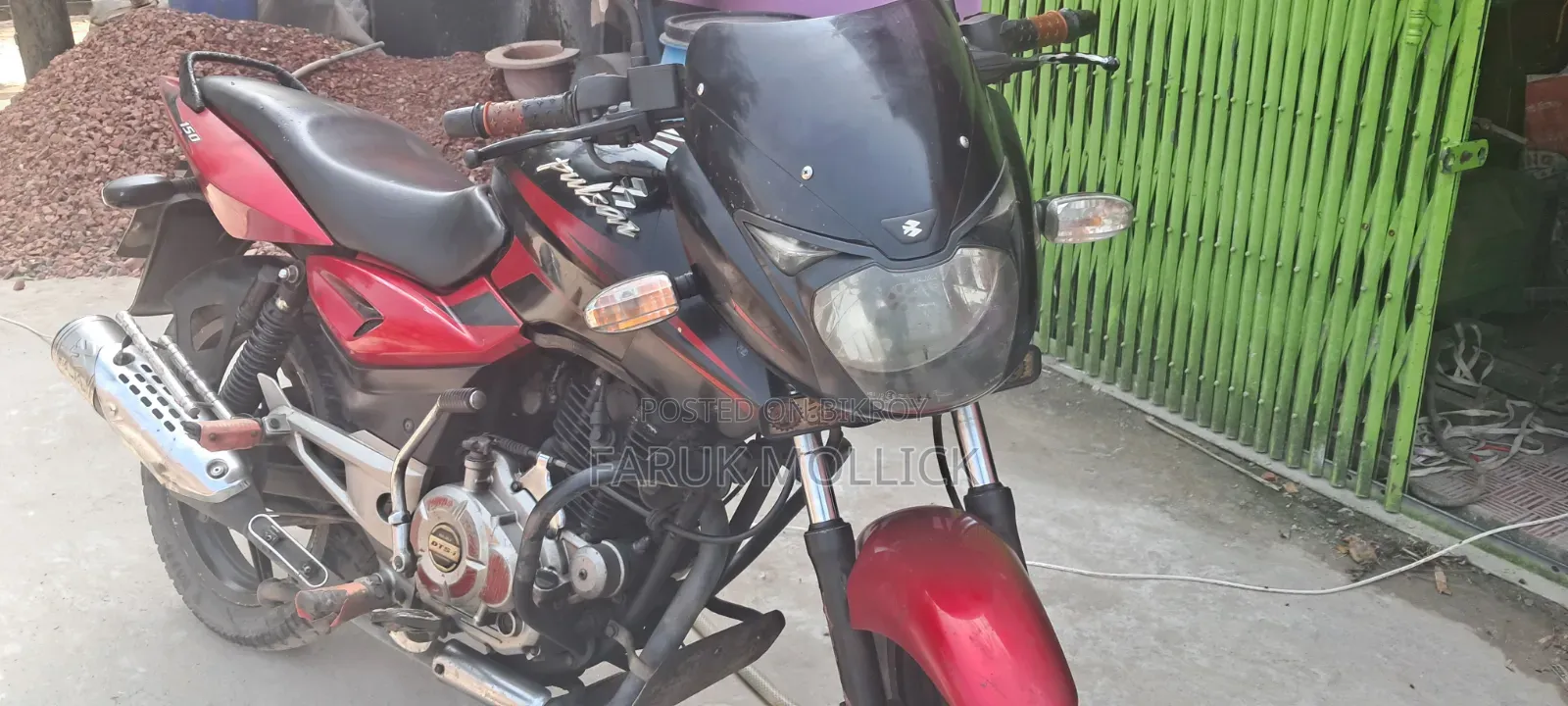 বাজাজ পালসার ১৫০ ২০১৬ কালো