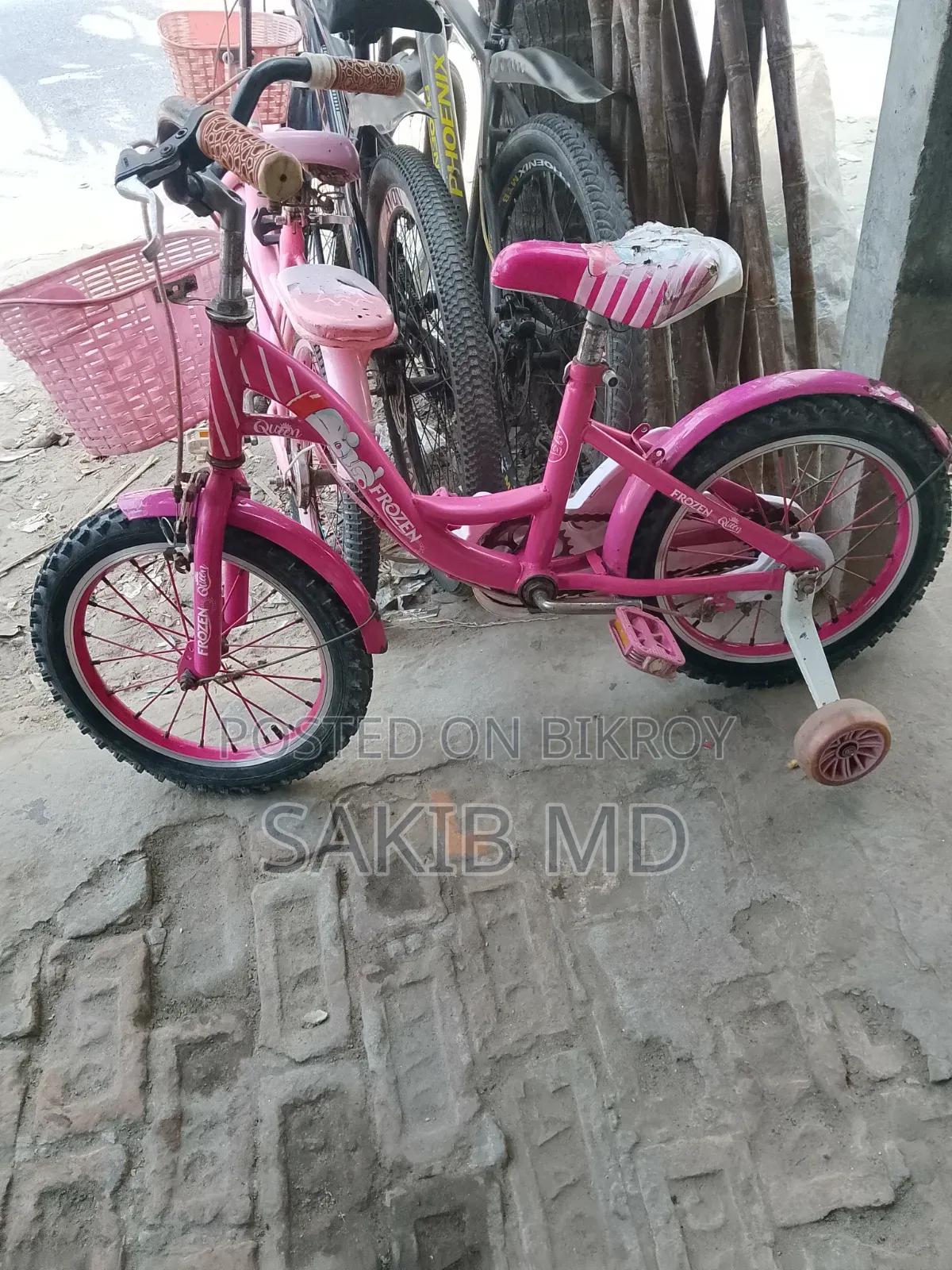 ভালো কন্ডিশন বেবিদের সাইকেল বিক্রি করা হবে