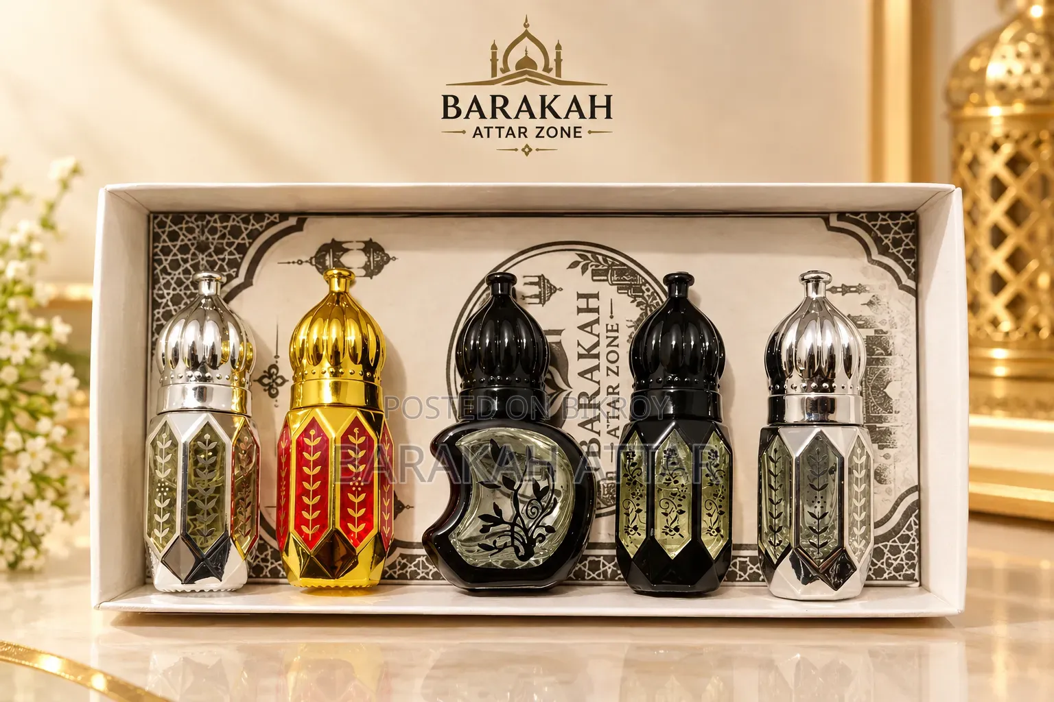 5 Pcs Premium Quality Attar.